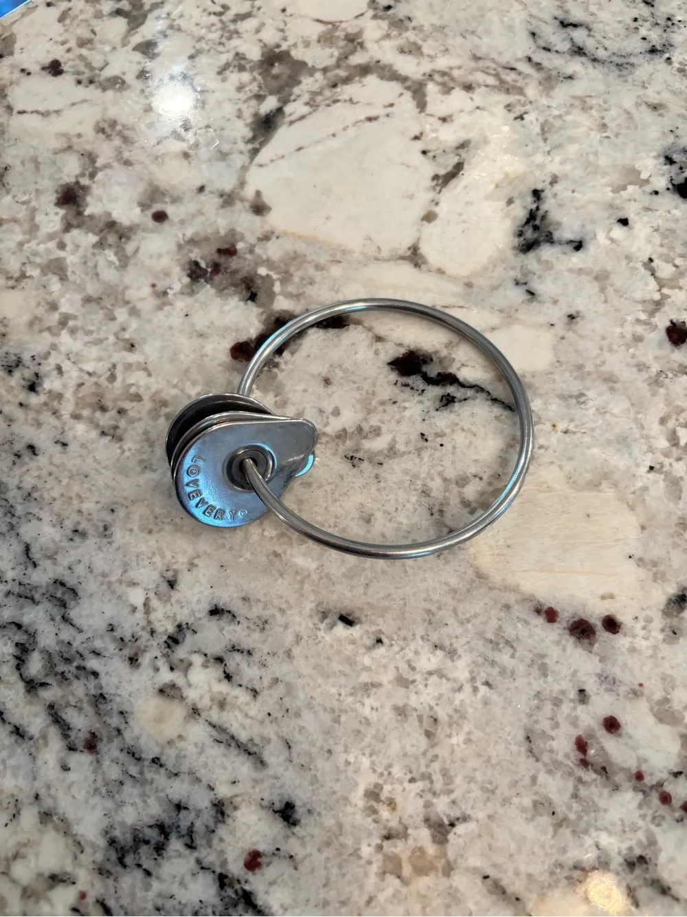Lovevery Stainless Steel Jingle Keys from explorer play kit